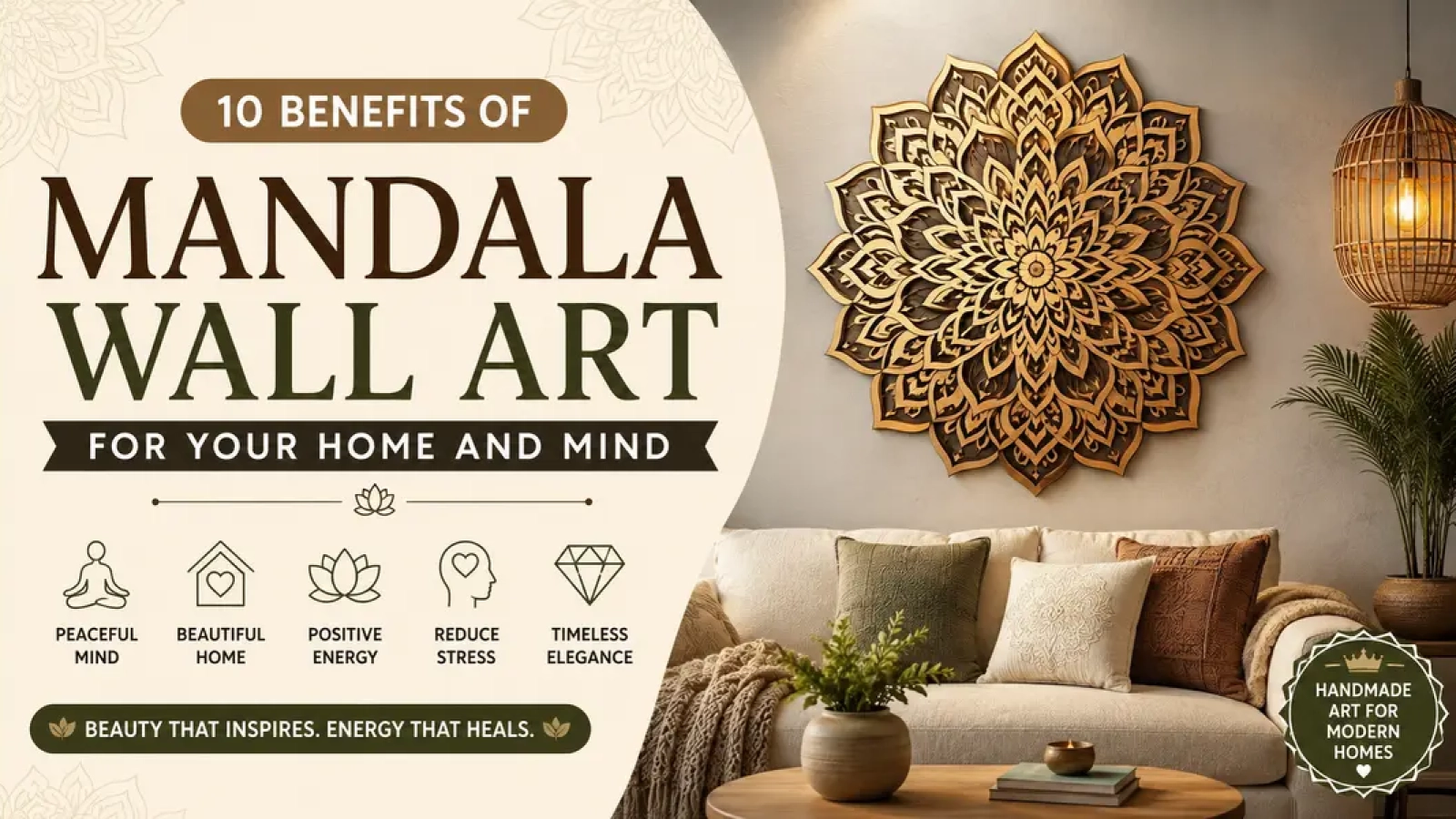 10 Benefits of Mandala Wall Art for Your Home and Mind